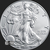 2021 1 oz American Silver Eagle Obverse US Mint